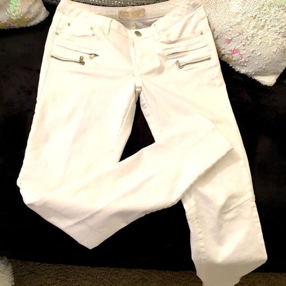ZARA ZIPPER POCKET SKINNY JEANS - Picture 1 of 5